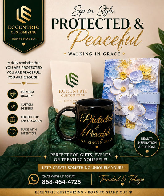 Protected & Peaceful – Walking in Grace Mug 11oz