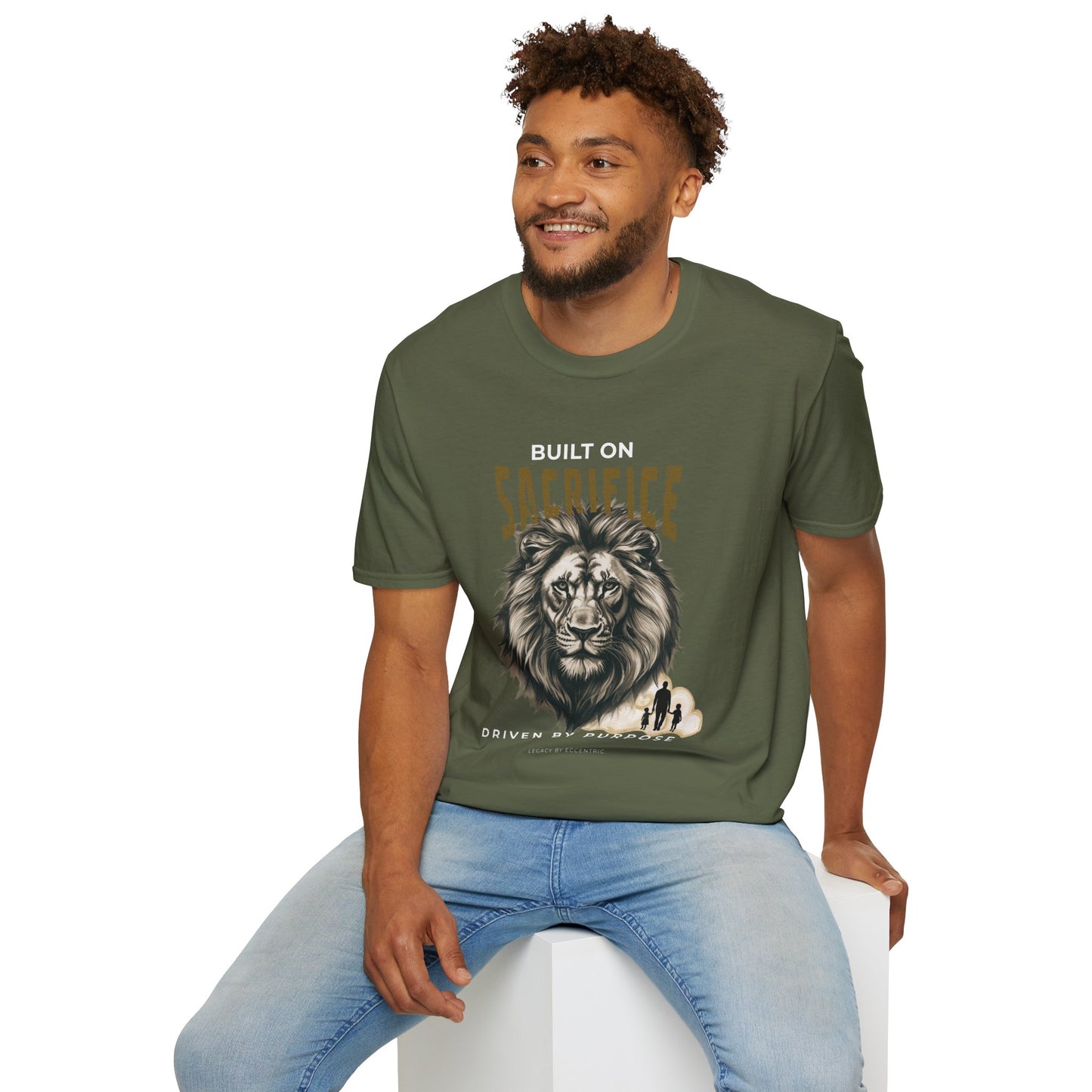 Legacy By Eccentric™ | Built On Sacrifice Statement Tee
