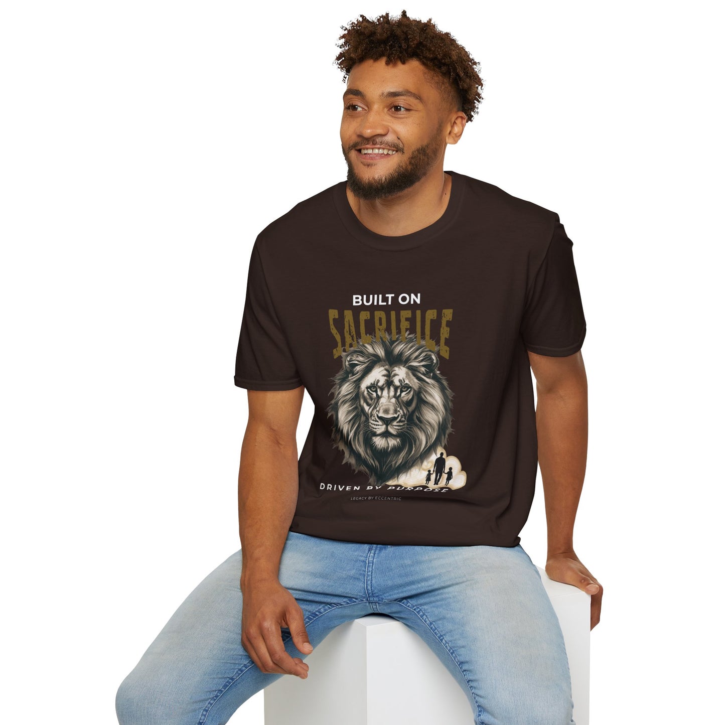 Legacy By Eccentric™ | Built On Sacrifice Statement Tee
