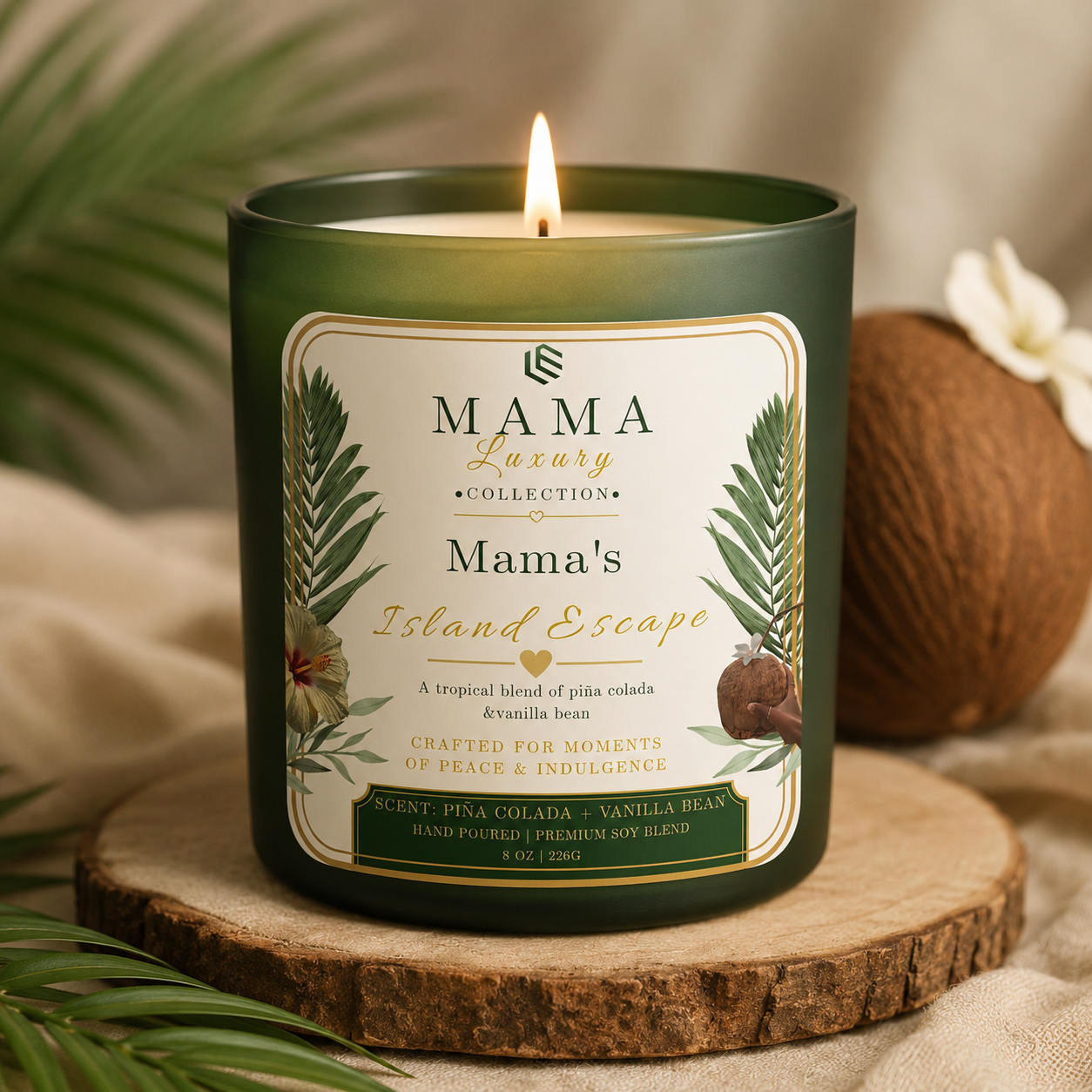 Islands Escape – Luxury Scented Candle (8 oz)